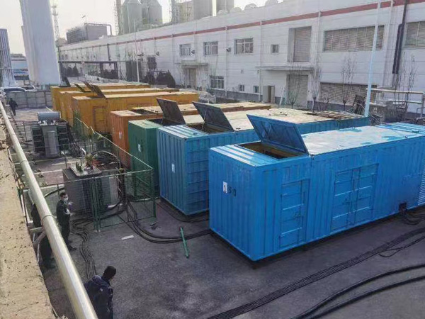 渝中柴油发电机出租案例展示